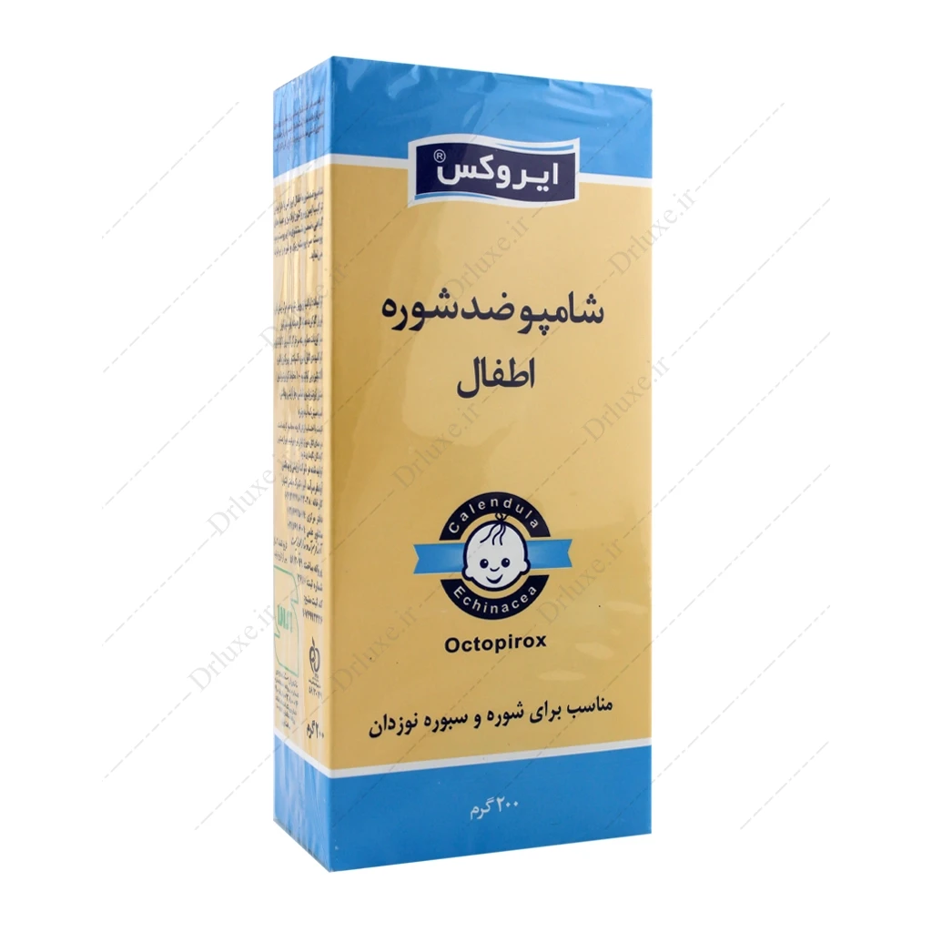 شامپو ضد شوره اطفال ایروکس 200 گرم